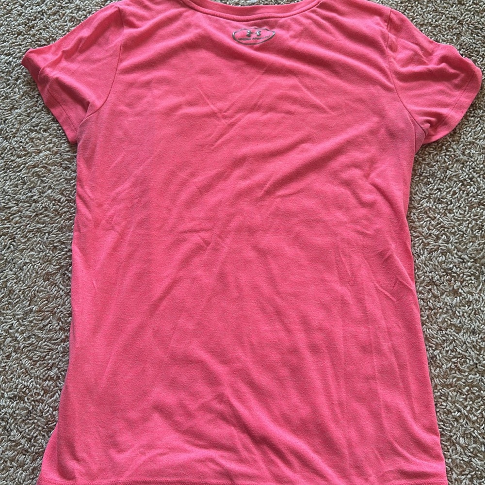 Under Armour Pink T-Shirt - Picture 2 of 2